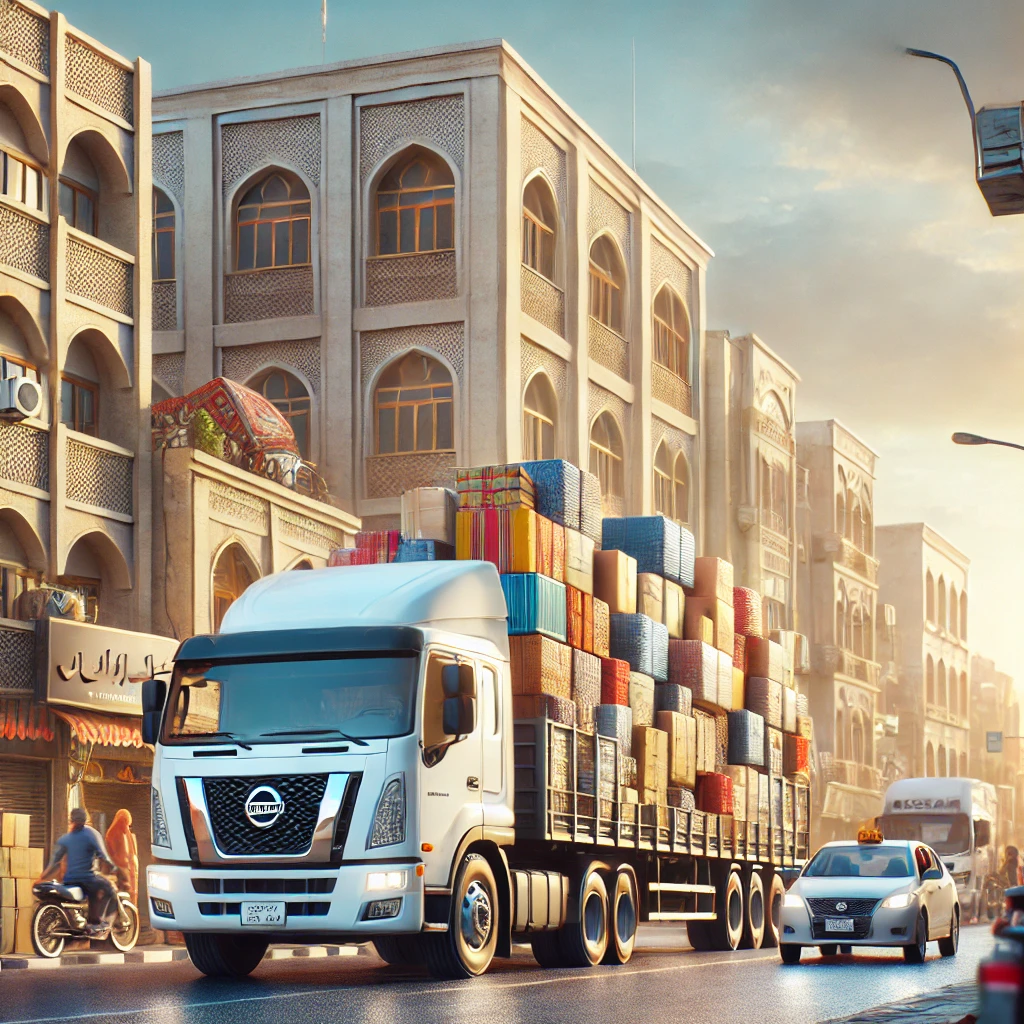 لیست باربری های تهران به شیراز