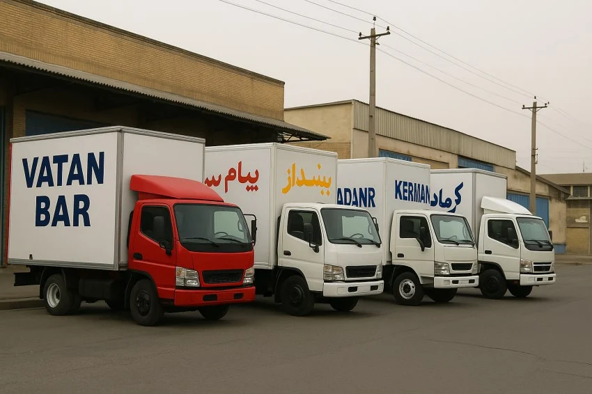 باربری تهران به شهرستان خرده بار