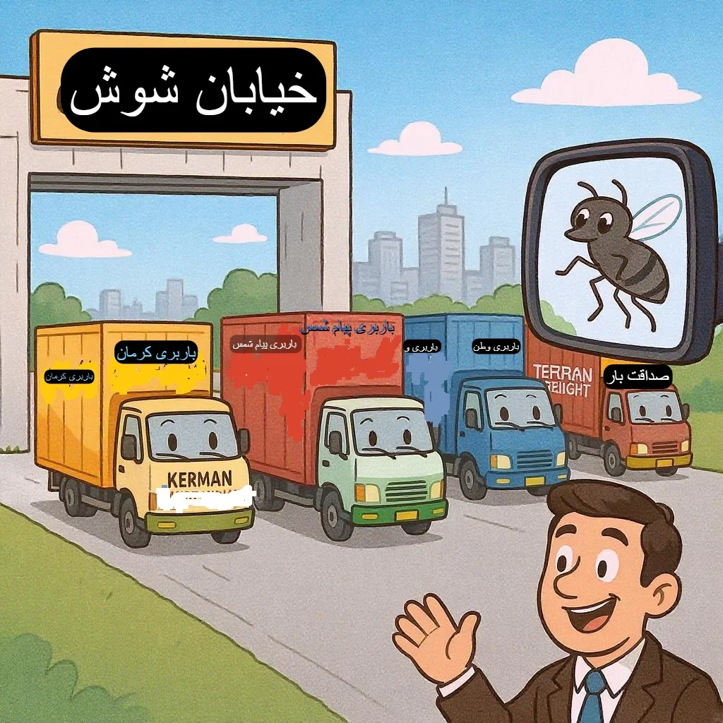 باربری تهران به شهرستان خرده بار