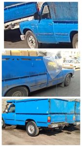 قضر زحمت کش راننده و مراحل اماده سازی نیسان بار به شهرستان